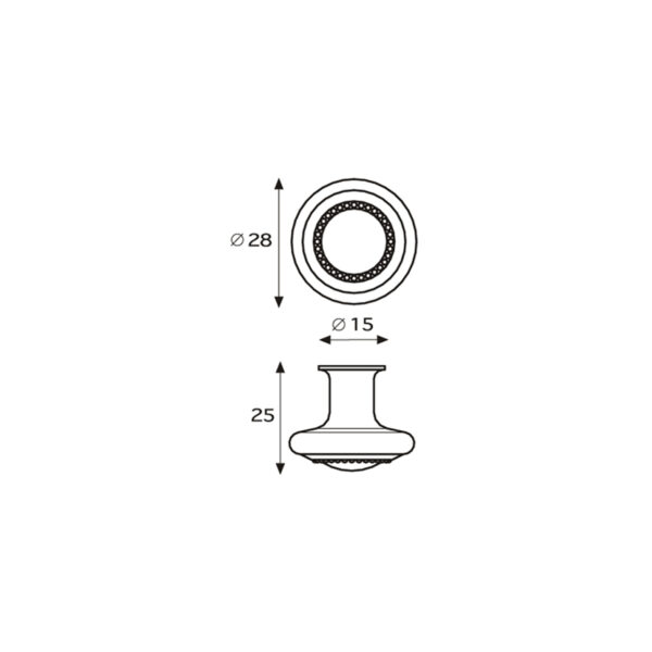 Carousel Knob 0024-34 - Image 3